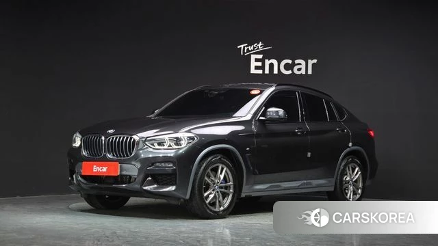 BMW X4 (G02) 2021 Серый из Кореи