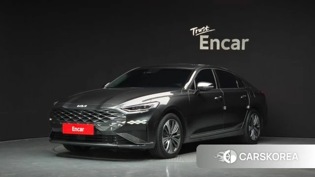 Kia K8 Hybrid 2021 Серый из Кореи