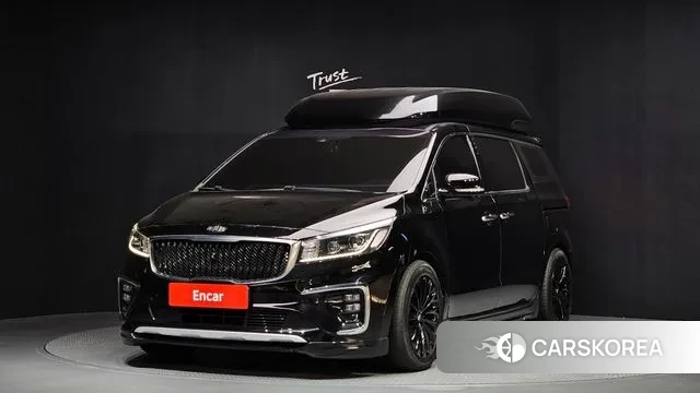 Kia The New Carnival 2019 Черный из Кореи