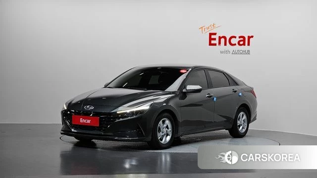 Hyundai Avante (CN7) 2021 Серый из Кореи
