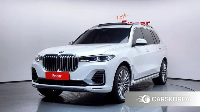 BMW X7 (G07) 2022 Белый из Кореи