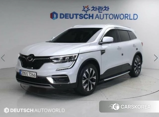 Renault Korea (Samsung) The New QM6 2022 Белый из Кореи