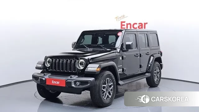 Jeep Wrangler (JL) 2024 Черный из Кореи
