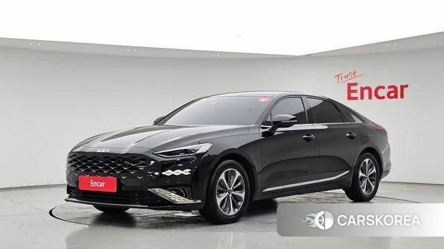 Kia K8 Hybrid 2022 Черный из Кореи