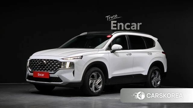 Hyundai The New Santa Fe 2022 Белый из Кореи