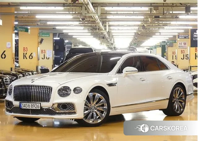 Bentley Flying Spur 3rd Generation 2022 Черный из Кореи