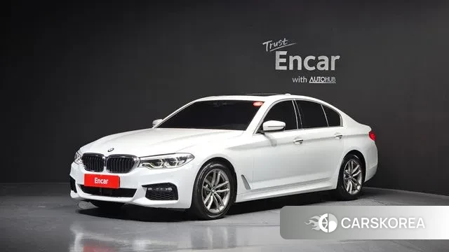 BMW 5 Series (G30) 2018 Белый из Кореи