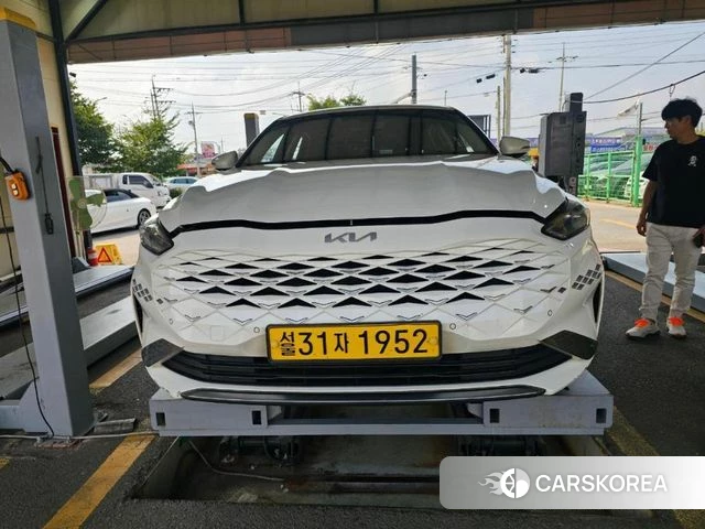 Kia K8 2024 Белый из Кореи