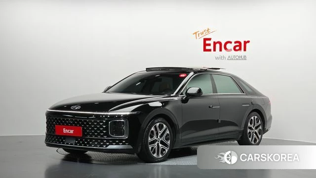Hyundai Grandeur (GN7) 2023 Черный из Кореи