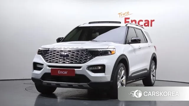 Ford Explorer 6th Generation 2021 Белый из Кореи