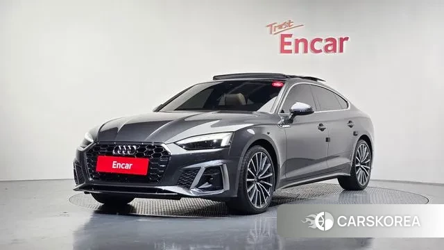 Audi A5 (F5) 2023 Серый из Кореи