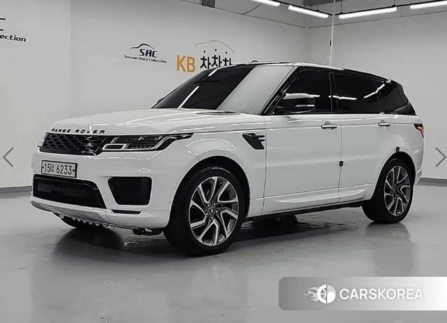 Land Rover Range Rover Sport 2nd Generation 2019 Белый из Кореи