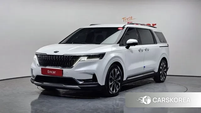 Kia Carnival 4th generation 2021 Белый из Кореи