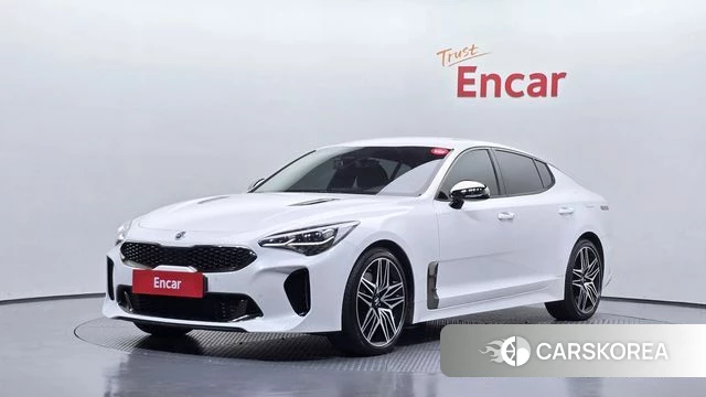 Kia Stinger Meister 2021 Белый из Кореи