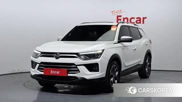 Ssangyong Beautiful Korando 2020 Белый из Кореи