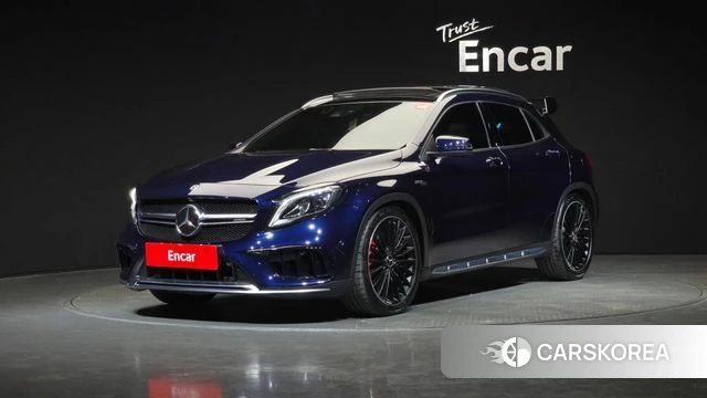 Mercedes-Benz GLA-Class X156 2018 Синий из Кореи