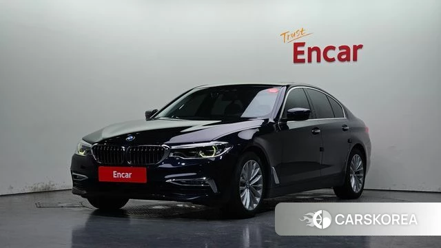 BMW 5 Series (G30) 2018 Синий из Кореи
