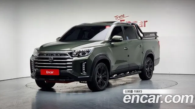 Ssangyong The New Rexton Sports Cannes 2021 Зеленый из Кореи