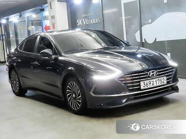 Hyundai Sonata Hybrid (DN8) 2022 Синий из Кореи