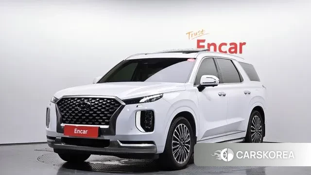 Hyundai Palisade 2022 Белый из Кореи