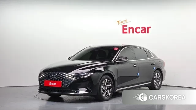 Hyundai The New Grandeur IG Hybrid 2021 Черный из Кореи
