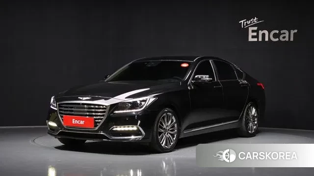 Genesis G80 2018 Черный из Кореи