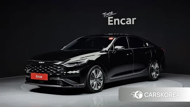 Kia K8 Hybrid 2023 Черный из Кореи