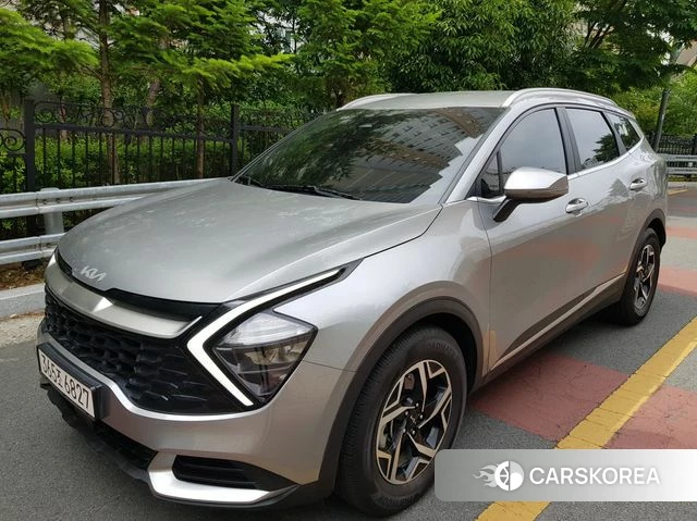 Kia Sportage 5th Generation 2022 Серебристо-серый из Кореи