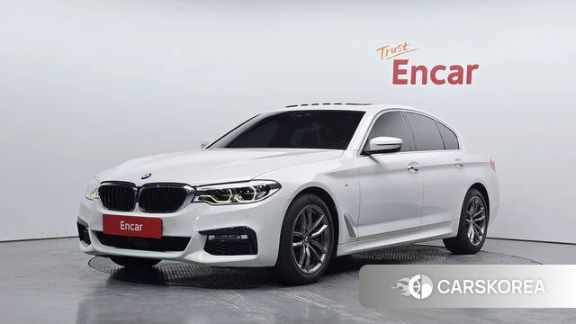 BMW 5 Series (G30) 2018 Белый из Кореи