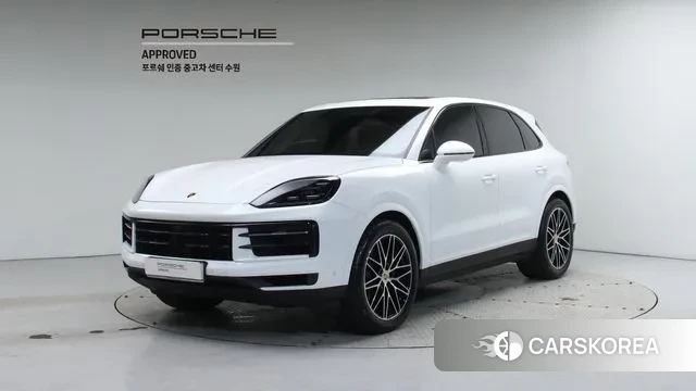 Porsche Cayenne (PO536) 2024 Белый из Кореи