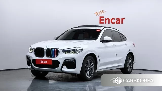 BMW X4 (G02) 2019 Белый из Кореи