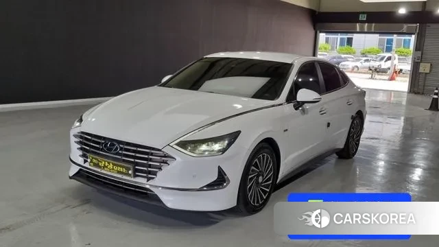 Hyundai Sonata Hybrid (DN8) 2020 Белый из Кореи