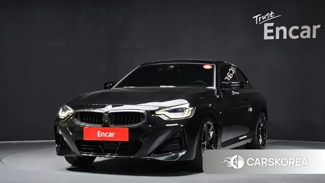 BMW 2 Series (G42) 2023 Черный из Кореи