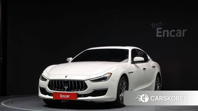 Maserati Ghibli 2019 Белый из Кореи