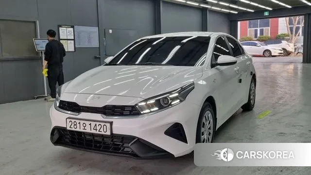 Kia The New K3 2nd generation 2021 Белый из Кореи