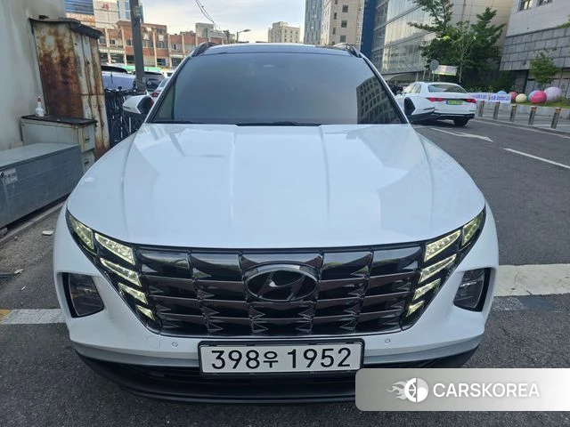 Hyundai Tucson Hybrid (NX4) 2022 Белый из Кореи