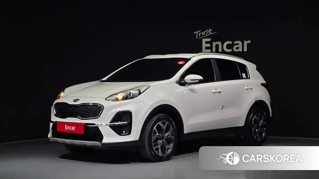 Kia Sportage The Bold 2021 Белый из Кореи
