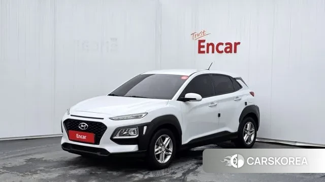 Hyundai Kona 2018 Белый из Кореи