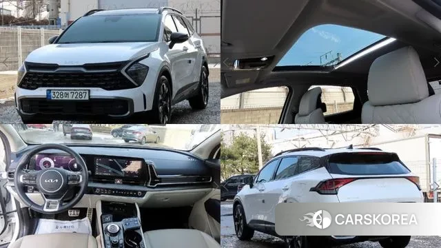 Kia Sportage 5th Generation 2022 Белый из Кореи