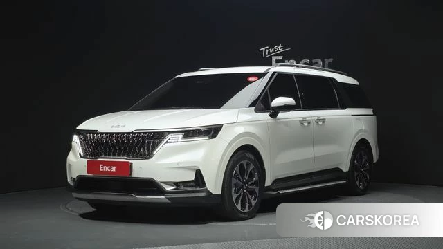 Kia Carnival 4th generation 2023 Белый из Кореи
