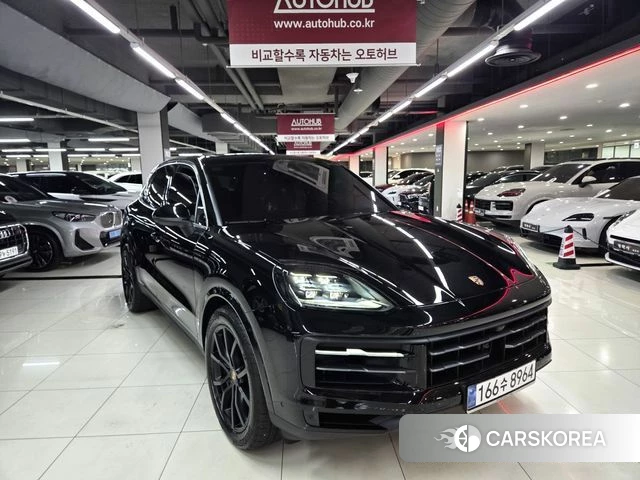 Porsche Cayenne (PO536) 2025 Черный из Кореи