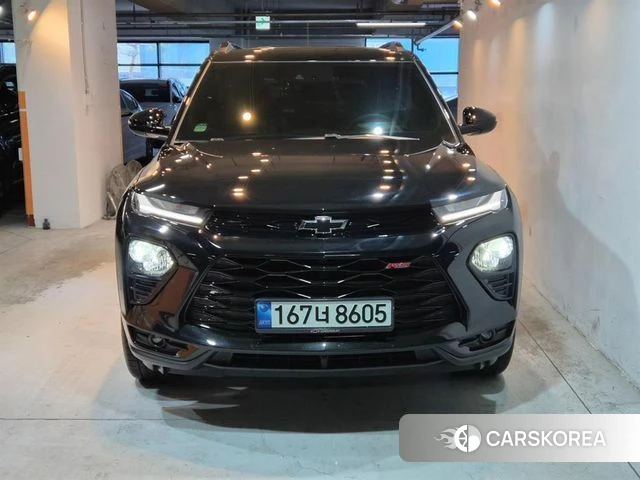 Chevrolet (GM Daewoo) Trailblazer 2022 Черный из Кореи