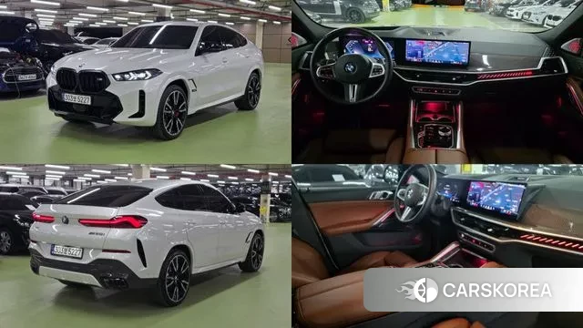 BMW X6 (G06) 2024 Белый из Кореи