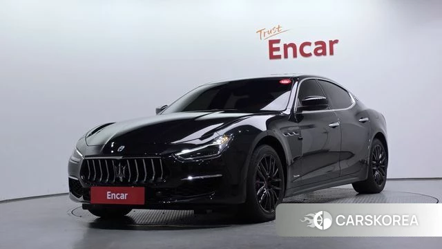 Maserati Ghibli 2019 Черный из Кореи