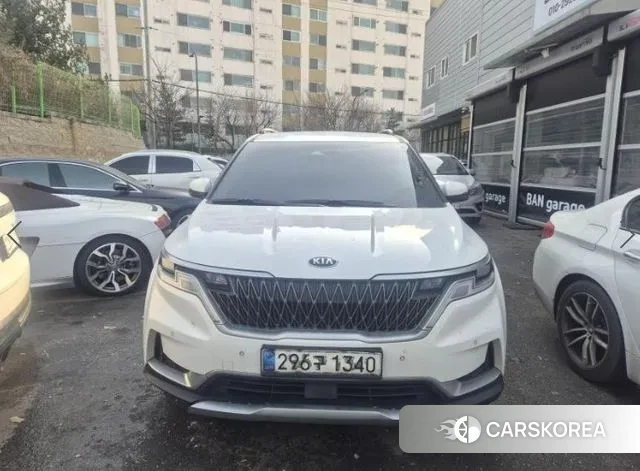 Kia Carnival 4th generation 2021 Белый из Кореи