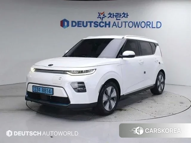 Kia Soul Booster EV 2019 Белый из Кореи
