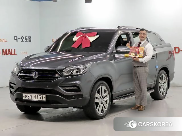 Ssangyong Rexton Sports 2020 Серый из Кореи