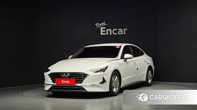 Hyundai Sonata (DN8) 2019 Белый из Кореи