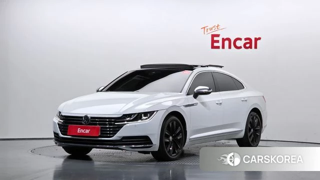 Volkswagen Arteon 2019 Белый из Кореи