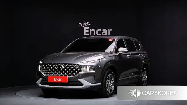 Hyundai The New Santa Fe 2021 Серый из Кореи